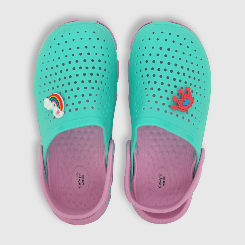 Sandalia pvc de niña menta (28 a 33)