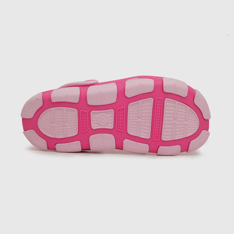 Sandalia pvc de niña playa rosado (28 a 33)
