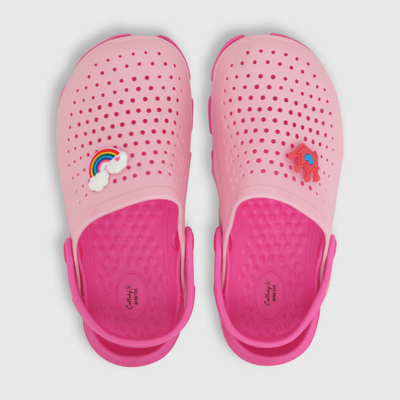 Sandalia pvc de niña rosado (28 a 33)