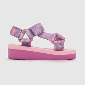 Aqua de niña tie dye morado (21 a 27)