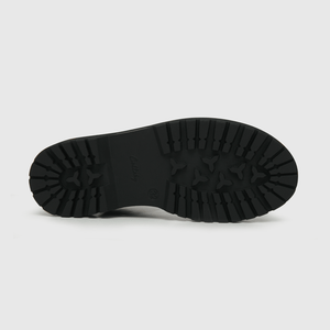 Sandalia de niña hebilla y velcro ajustable negro (28 a 38)