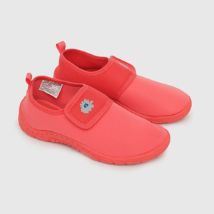 Aqua de niña sock velcro rojo (28 a 38)