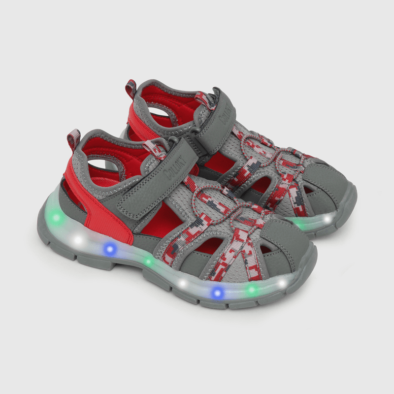 Sandalia con luces de niño rojo (28 a 33)