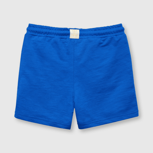 Bermuda de bebe niño con bolsillo azul (3 a 36 meses)