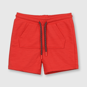 Bermuda de niño punto color naranjo (3 a 36 meses)