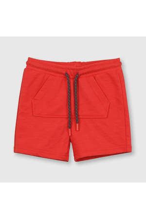 Bermuda de niño punto color naranjo (3 a 36 meses)
