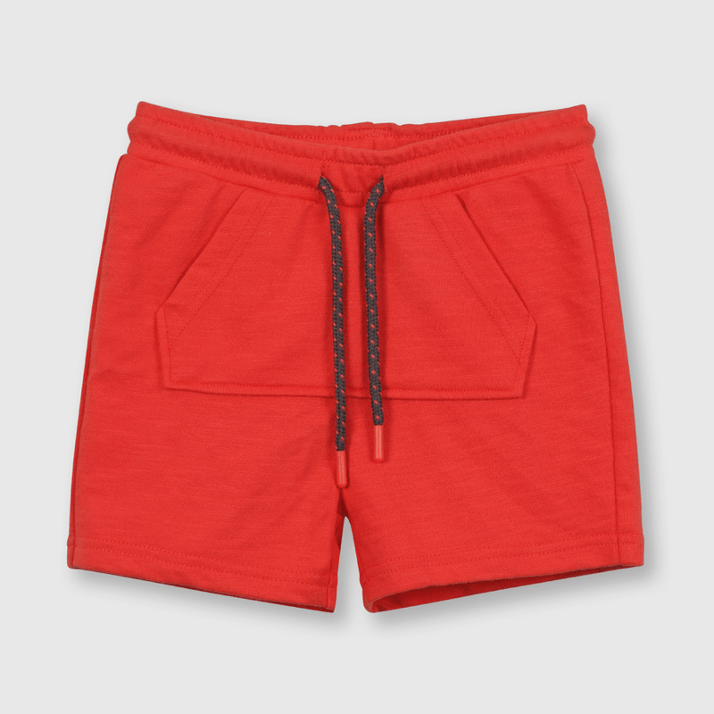 Bermuda de niño punto color naranjo (3 a 36 meses)