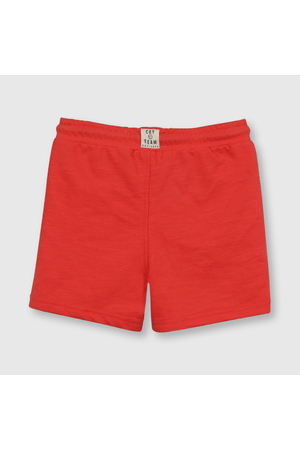 Bermuda de niño punto color naranjo (3 a 36 meses)