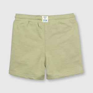 Bermuda de niño punto color verde (3 a 36 meses)