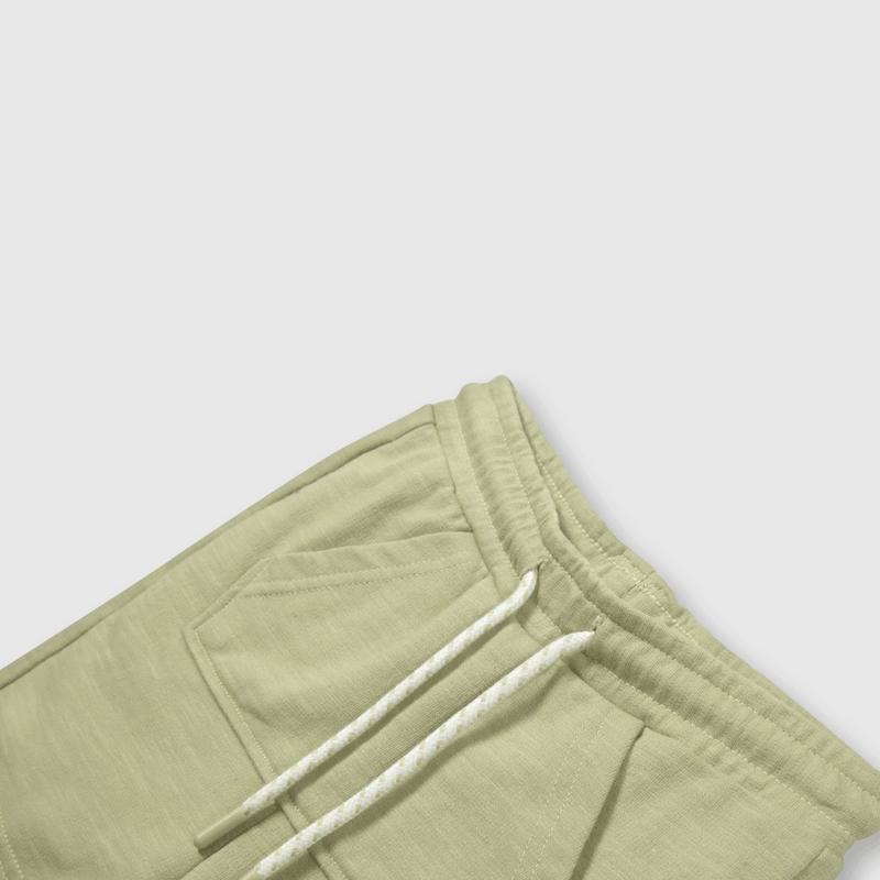 Bermuda de niño punto color verde (3 a 36 meses)