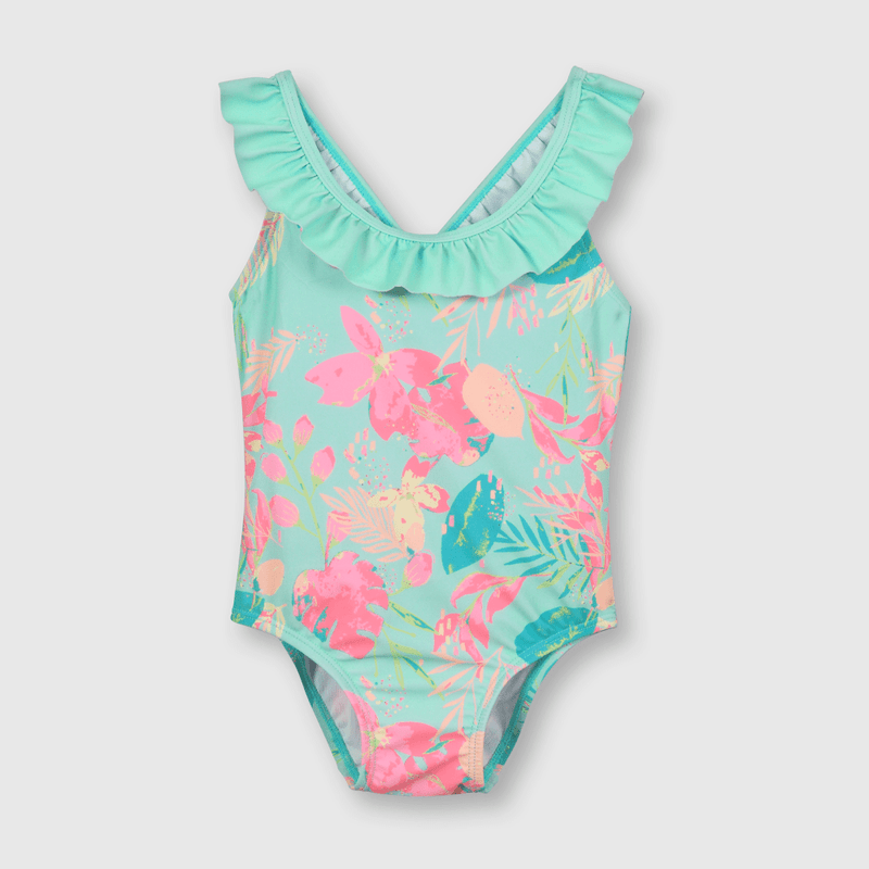 Traje de baño de bebé niña con filtro UV calipso (3 a 36 meses)