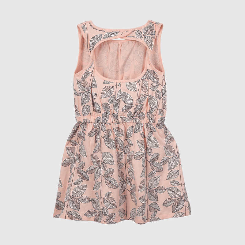 Vestido de niña playa rosado (2 a 12 años)