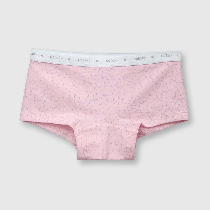Calzón de niña 3 pack Minnie lila (2 a 12 años)