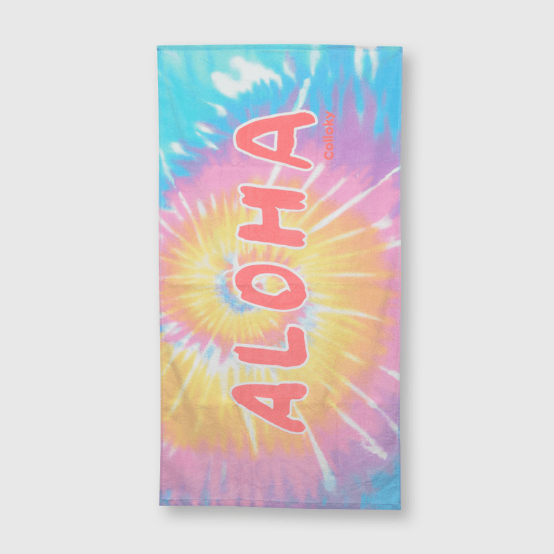 Toalla de niña aloha calipso