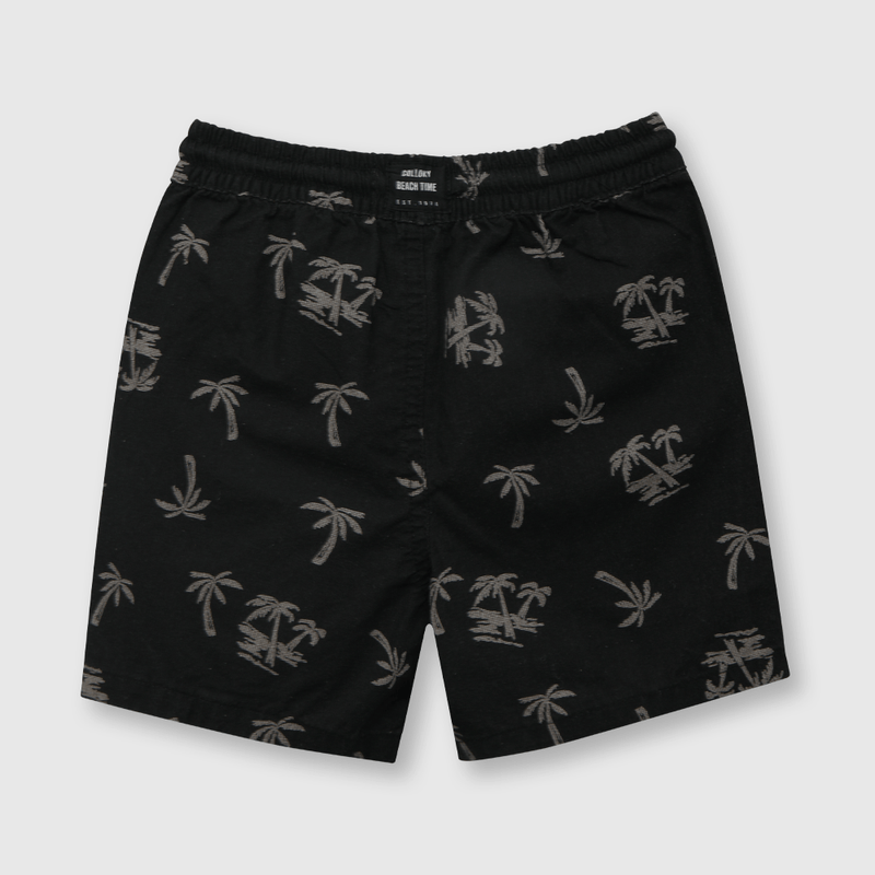 Bermuda de bebe niño estampado gris (3 a 36 meses)