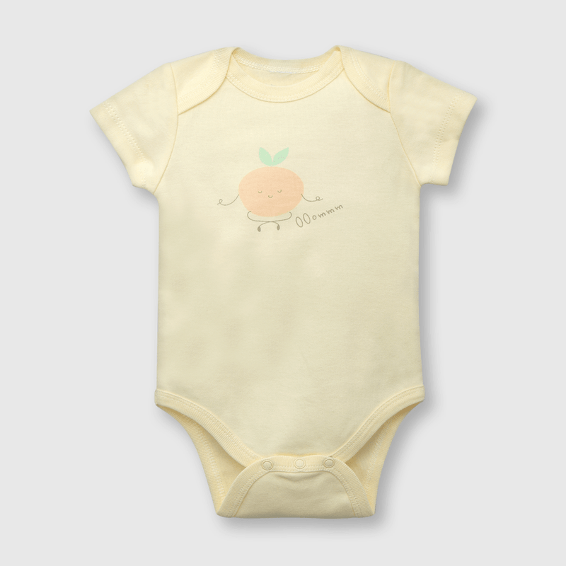 Pack bodies de bebe niña 5 pack frutas gris (0 a 24 meses)