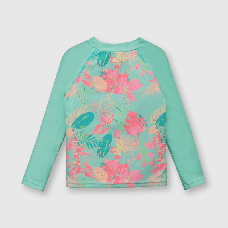 Polera playa de bebé niña con filtro UV calipso (3 a 36 meses)