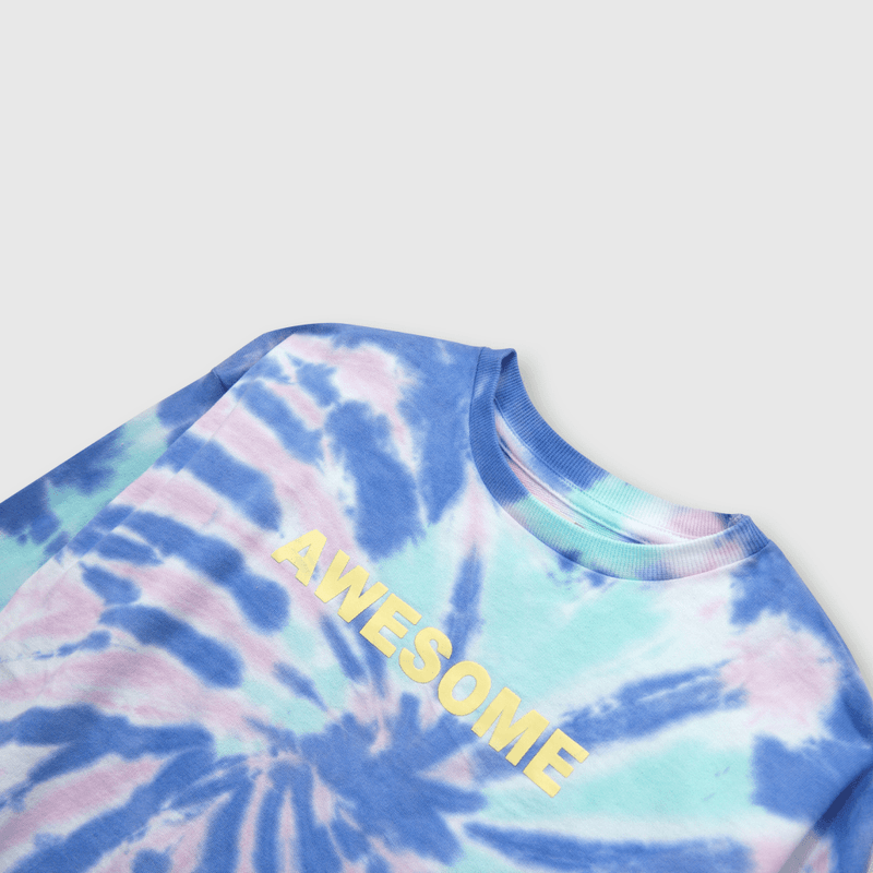 Polerón de niña tie dyed lavanda (2 a 12 años)