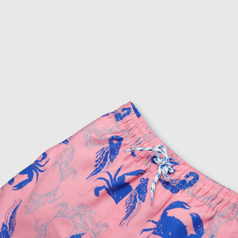 Traje de baño de niño protección UV estampado morado (2 a 12 años)