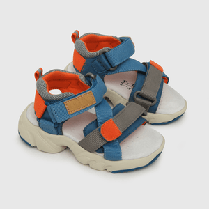 Sandalia de niño straps chunky azul (21 a 27)