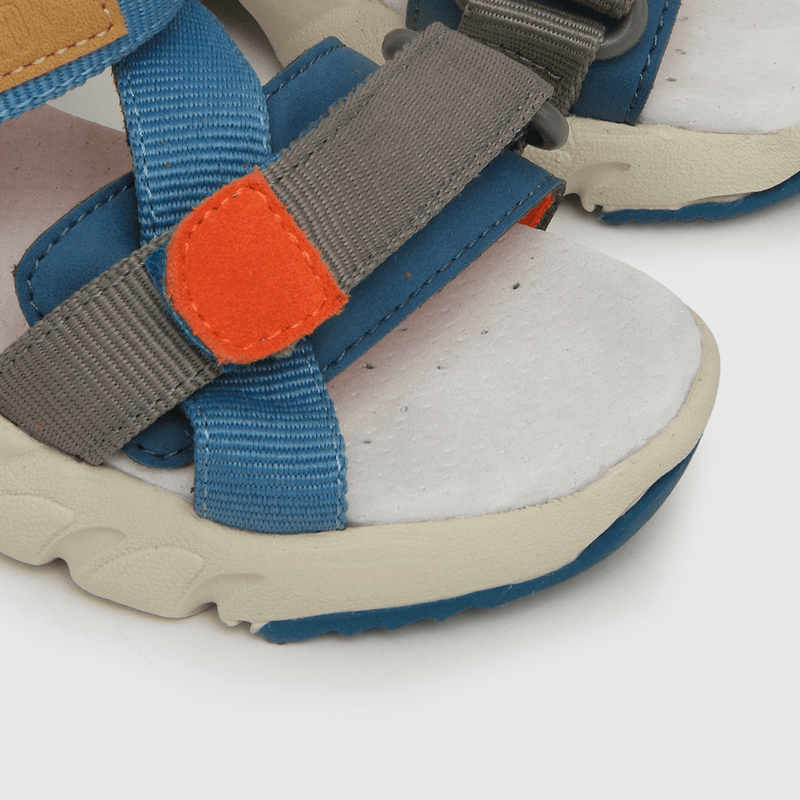 Sandalia de niño straps chunky azul (21 a 27)