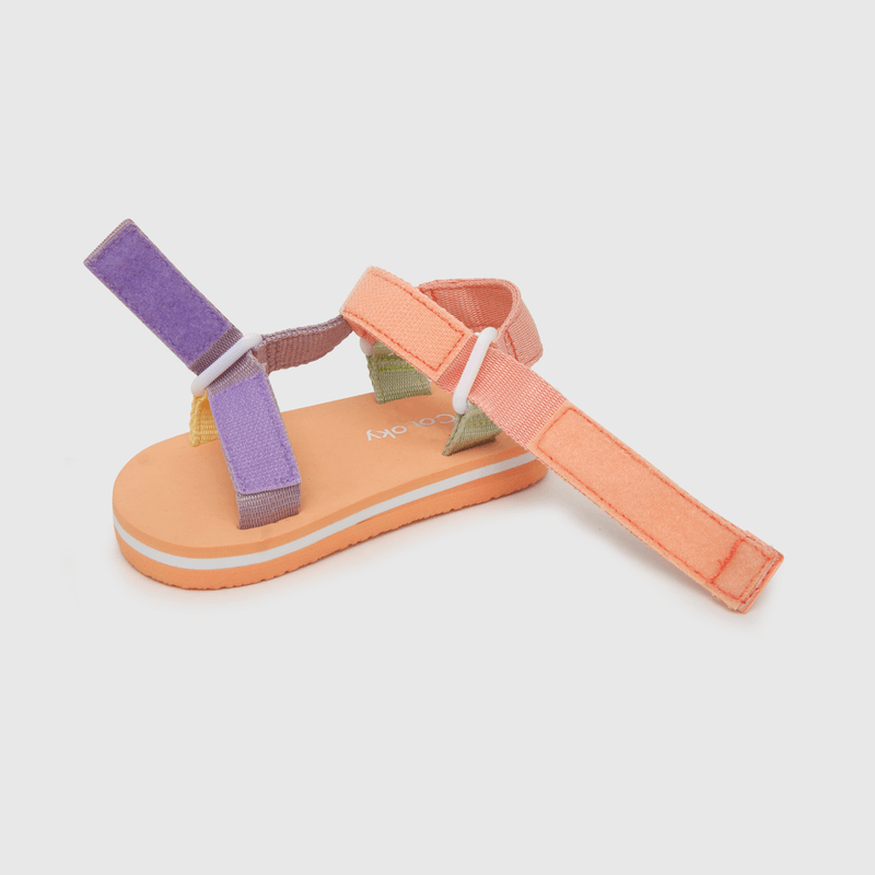 Aqua de niña textil multicolor (21 a 27)