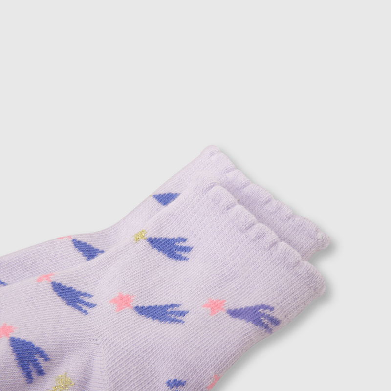 Calcetin de bebe niña 3 pack blanco (14 a 25)