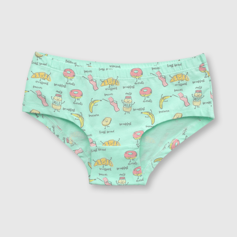 Calzón de niña 3 pack estampado calipso (2 a 12 años)