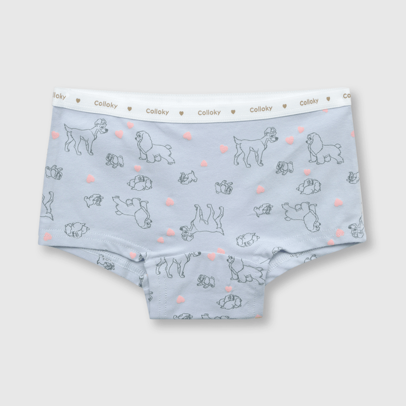 Calzón de niña 3 pack Lady and Tramp beige (2 a 12 años)