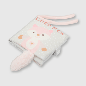 Juguete de bebé niña libro texturas rosado (talla única)