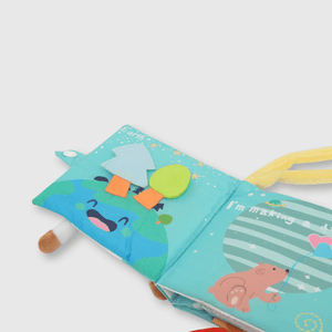 Juguete de bebé niño libro texturas calipso (talla única)
