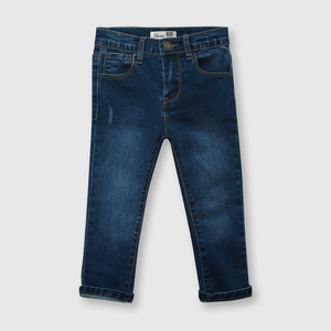 Jeans de bebé niño clasico dark denim (3 a 36 meses)