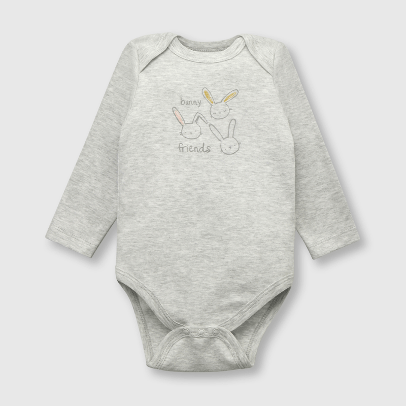 Pack bodies de bebé niña 5 pack body ludicos blanco (0 a 24 meses)