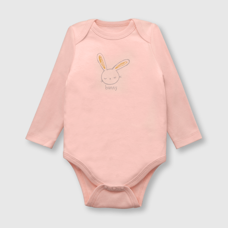 Pack bodies de bebé niña 5 pack body ludicos blanco (0 a 24 meses)