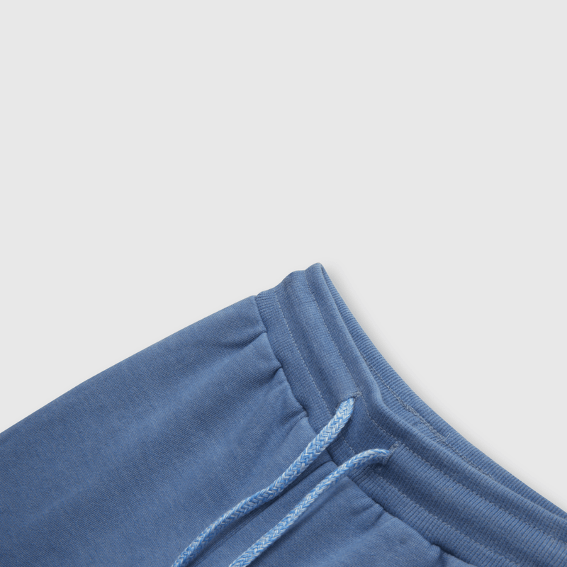 Pantalón de bebé niña de buzo con elastico celeste (3 a 36 meses)