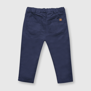 Pantalón de bebé niño clasico twill azul (3 a 36 meses)