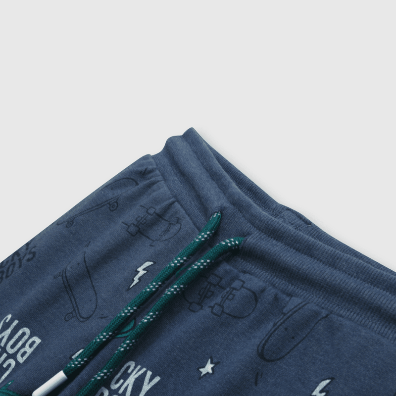 Pantalón de bebé niño skate azul (3 a 36 meses)