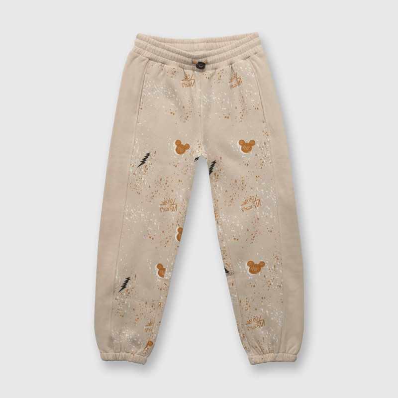 Pantalón de niño Mickey rock beige (2 a 12 años)