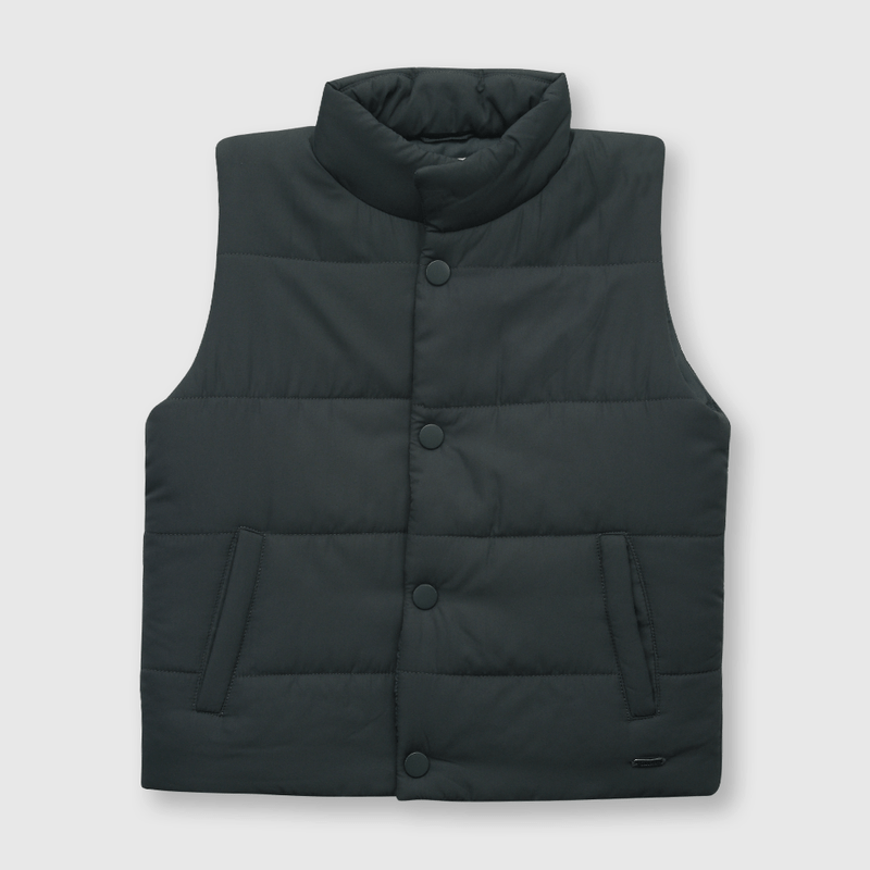 Parka de bebé niño sin mangas gris (3 a 36 meses)