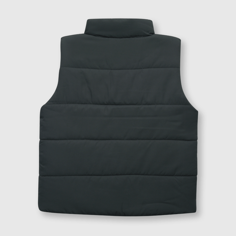 Parka de bebé niño sin mangas gris (3 a 36 meses)