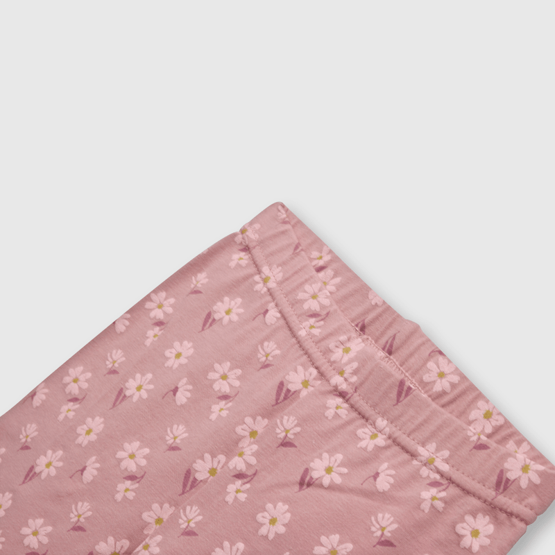 Pata de bebé niña estampada rosado (3 a 36 meses)