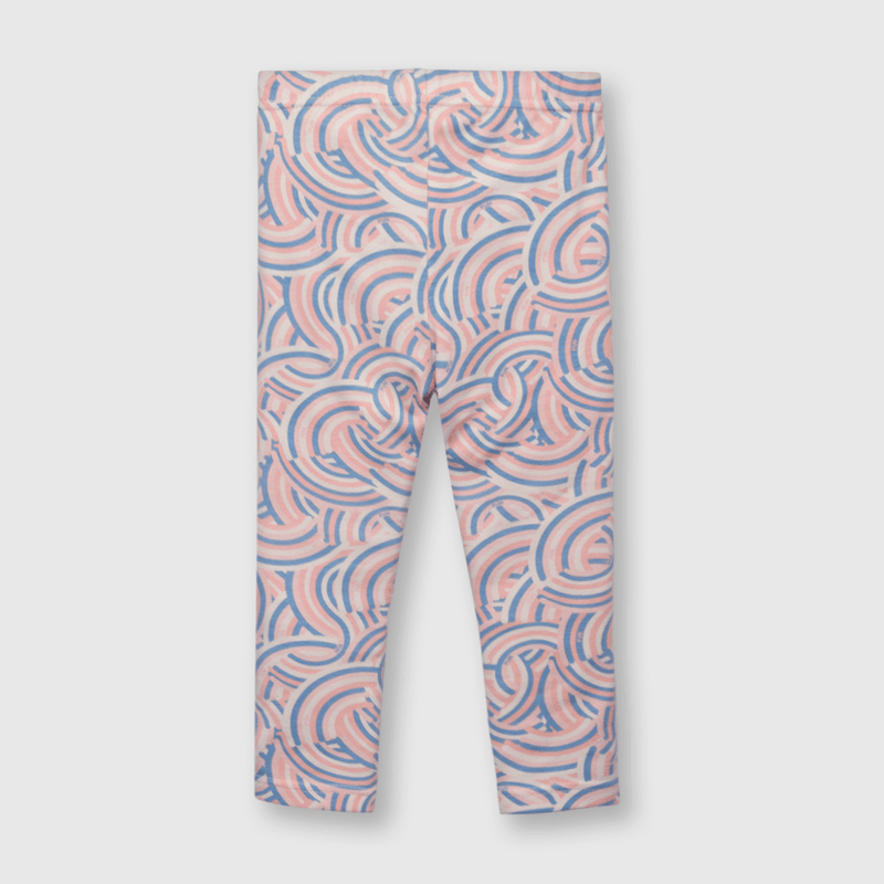 Pata de bebé niña estampada rosado (3 a 36 meses)
