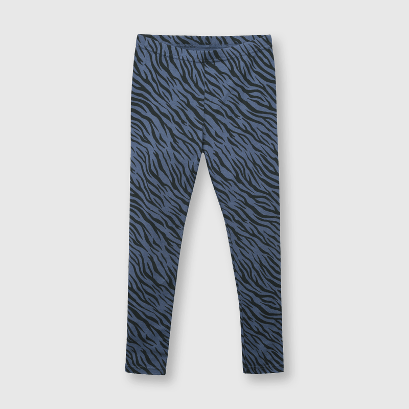 Pata de niña estampada azul (2 a 12 años)