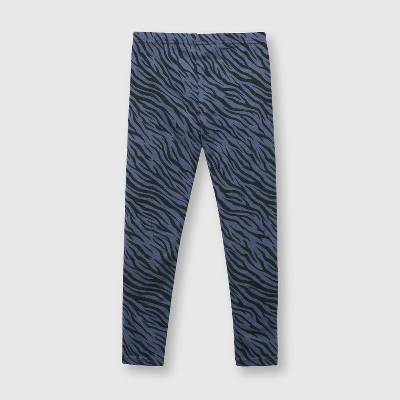 Pata de niña estampada azul (2 a 12 años)