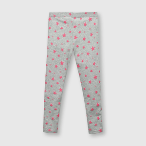 Pata de niña estampada gris (2 a 12 años)