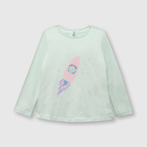Polera de bebé niña cohete calipso (3 a 36 meses)