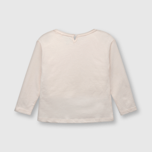 Polera de bebé niña corazon rosado (3 a 36 meses)