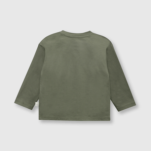 Polera de bebé niño Mickey verde (0 a 12 meses)
