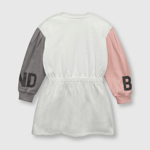 Vestido de niña sport blanco (2 a 12 años)