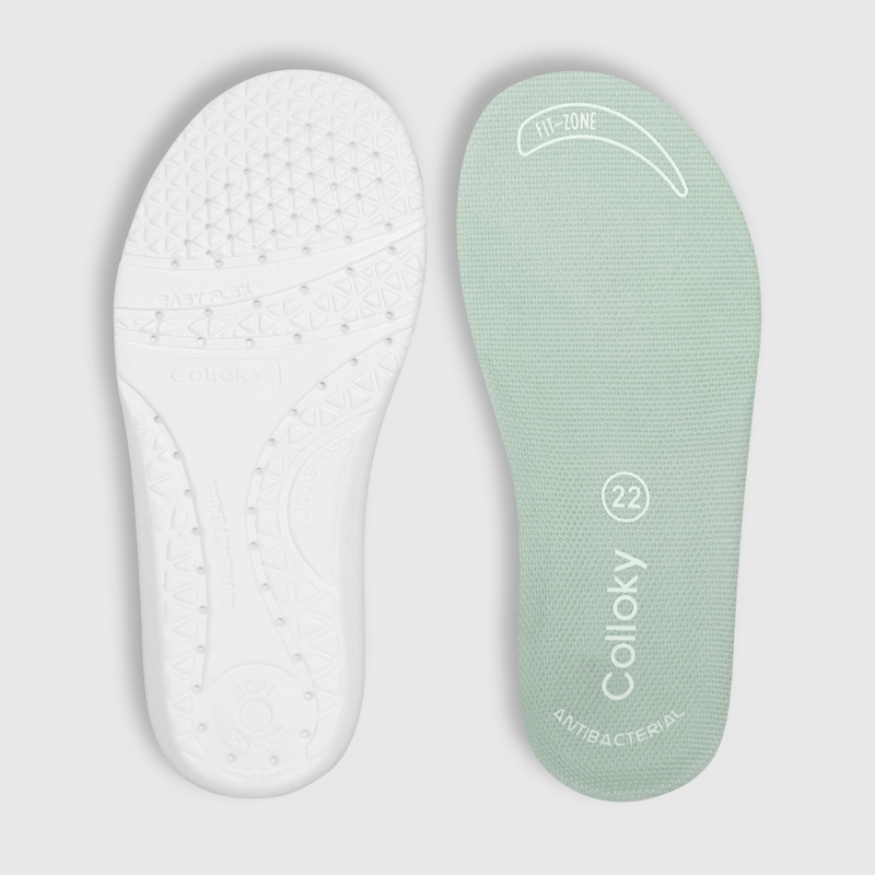 Zapatilla para niña de niña velcro elástico luces rosada (21 a 27)